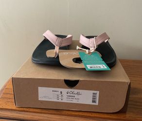 Brand New With Box OLUKAI OHANA Women's Sandals 9 PETAL PINK