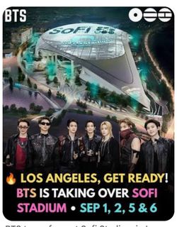 Bts at sofi