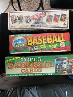 Baseball Basketball Football cards