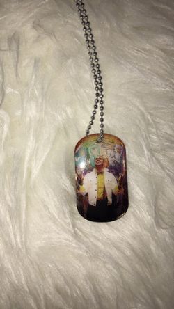 New Chris brown dog tag from FAME concert