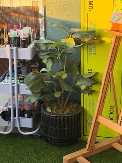 Large Fake Plant Decor