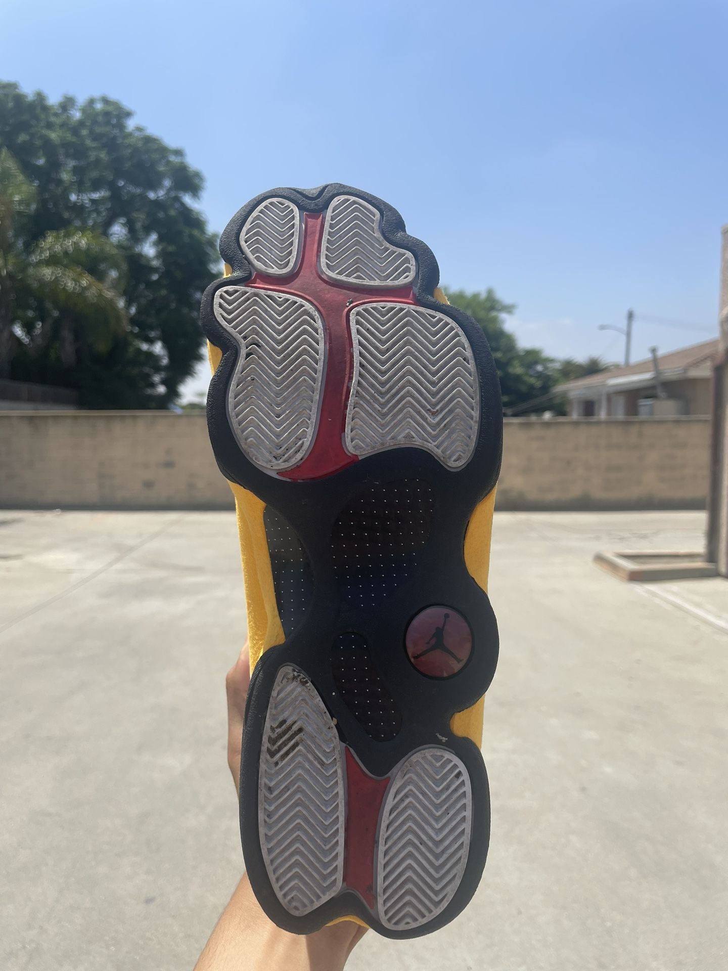 green jordan 13 retro's