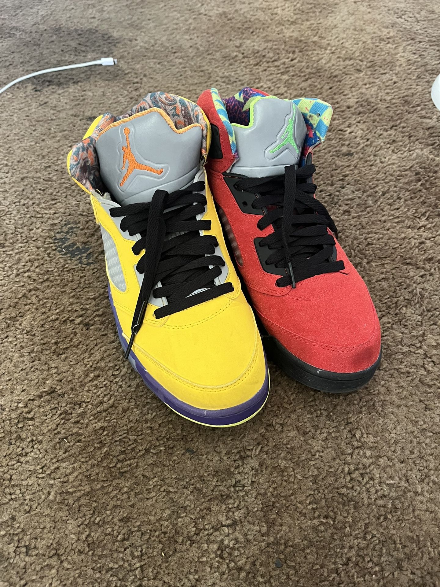 Air Jordan 5 What The Solar Size 10 No Box