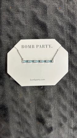 Blue Topaz Necklace