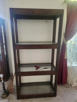 Shelf glass shelves
