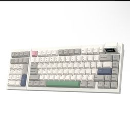 EPOMAKER RT98 Modular Retro Gaming Keyboard w/Detachable Mini TV