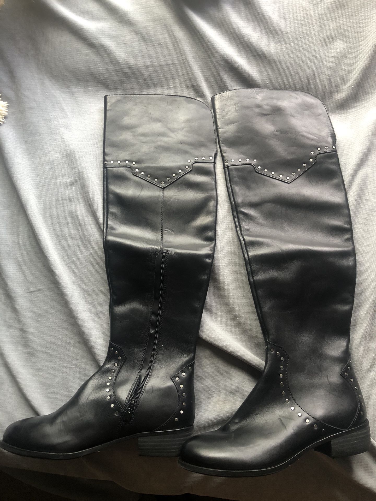 Knee-high Fashion Riding Boot (7.5)