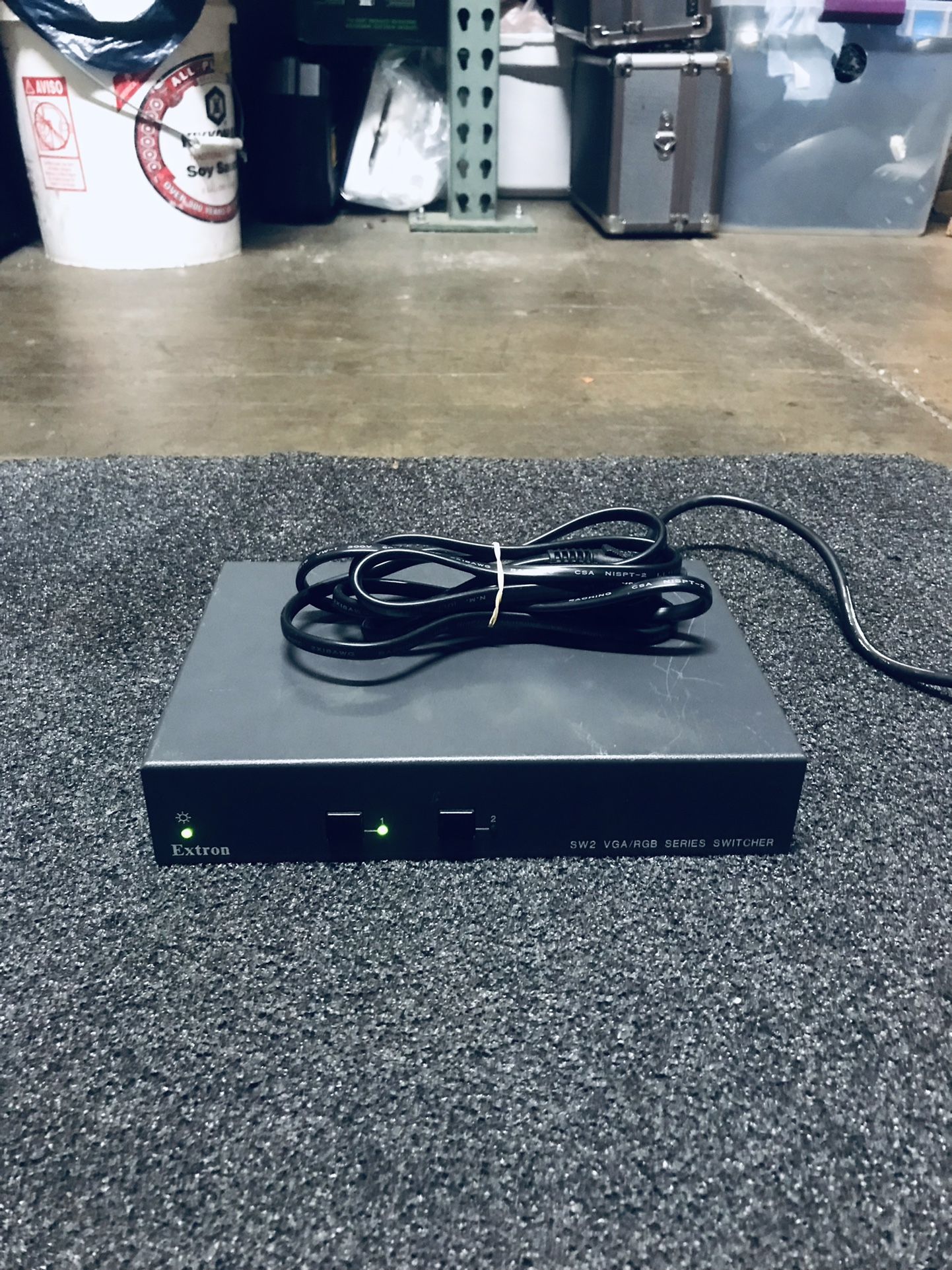 Extron SW2 VGA/ RGB Series Switcher W/ Power Cord