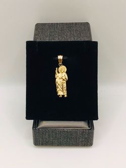 14k SAN JUDAS PENDANT