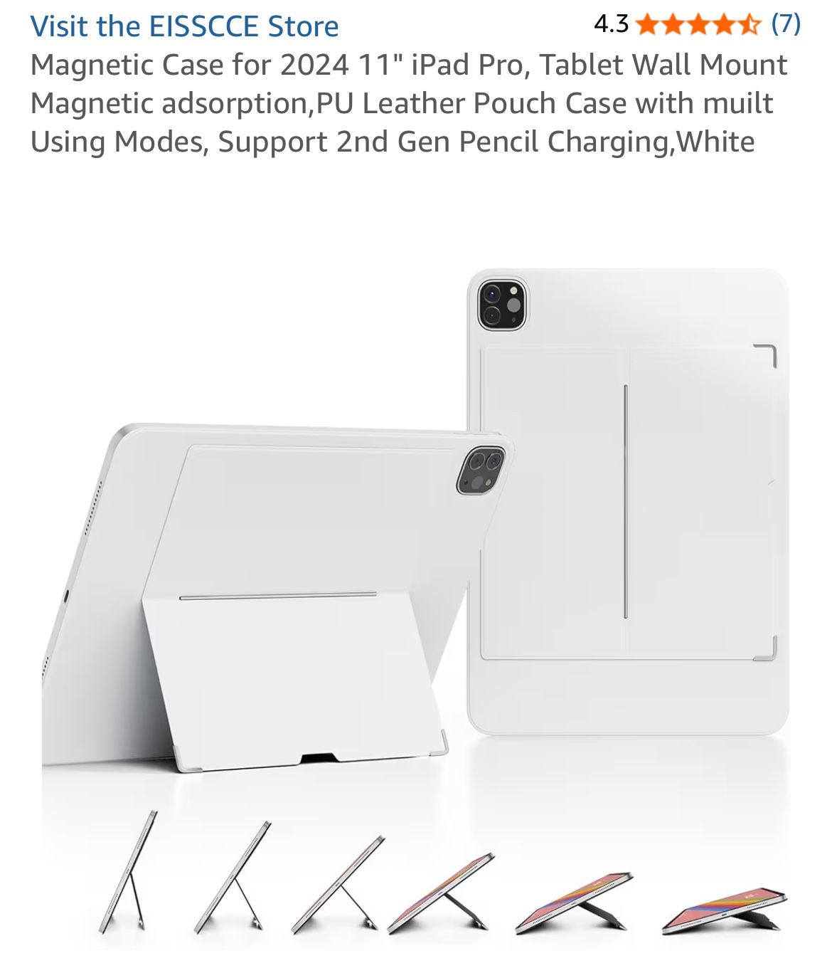 iPad 11 Pro (2024) Magnetic Cover