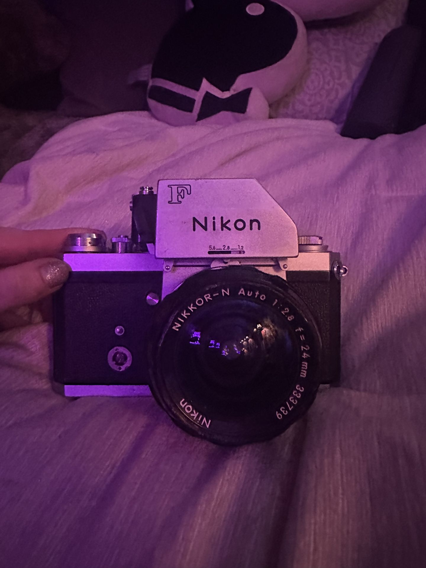 Nikon F SLR FTn Photomic Prism Finder Camera Nikkor S.C Auto 1:1.2 F=55mm