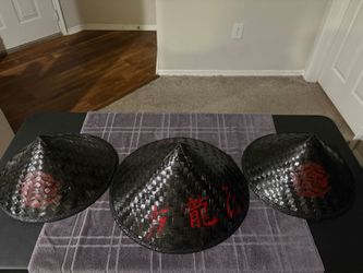 3 Conical Hats