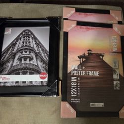 Picture/Poster Frames - 3 For $15