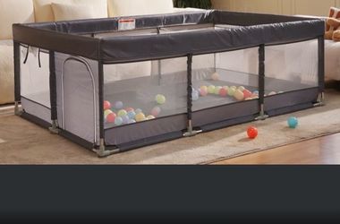 Used Baby/Pet Play Yard 71” x 50”