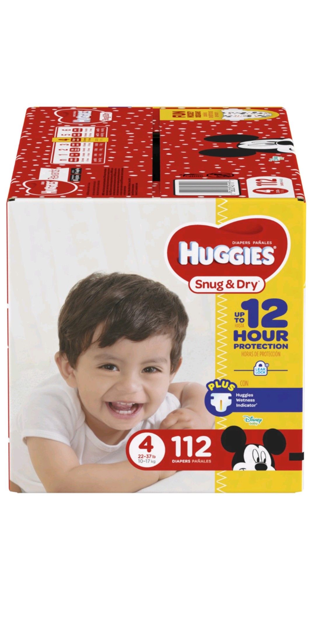 2 boxes of Huggies Size 4