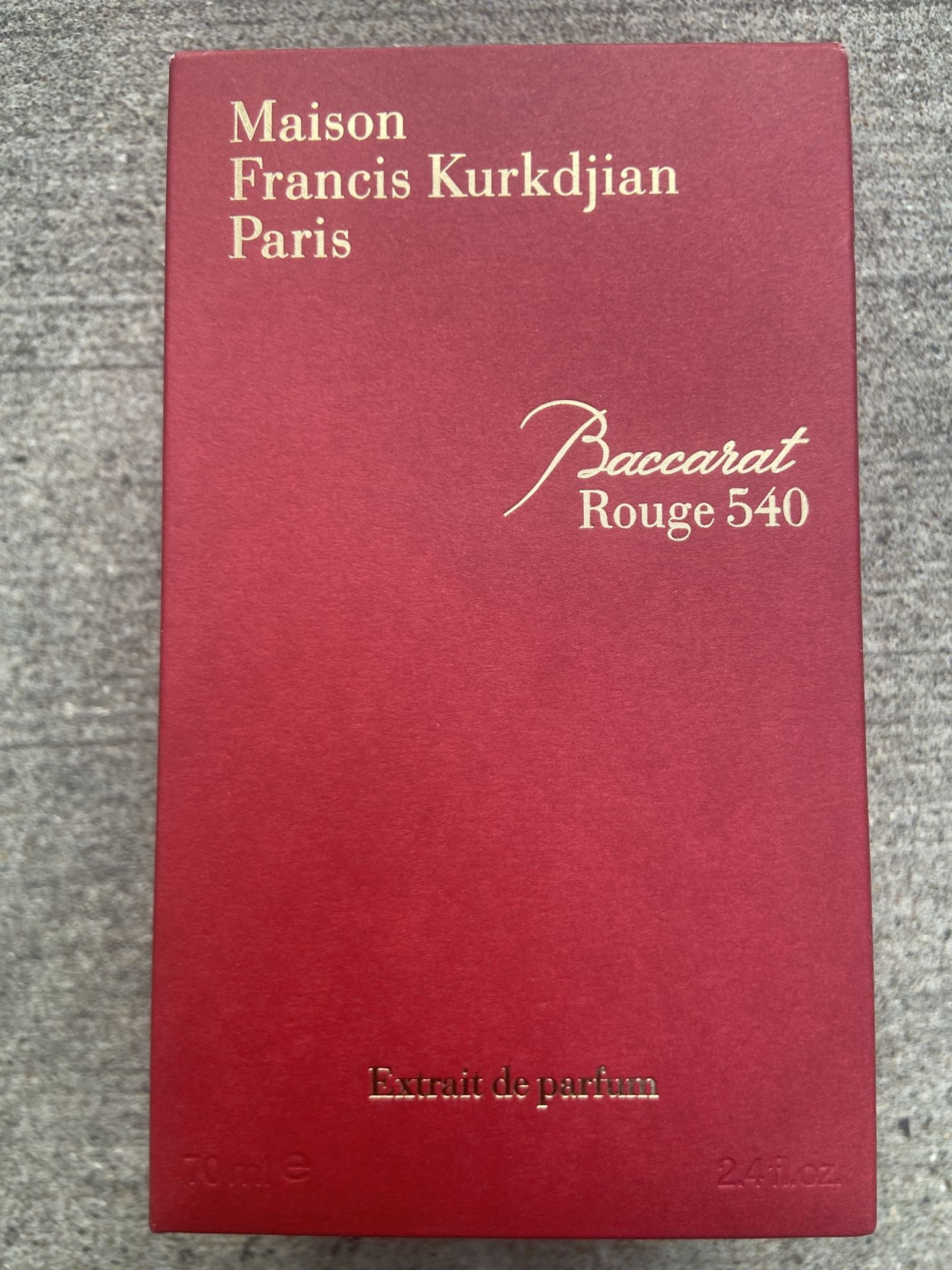 Baccarat Rouge 540