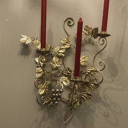 Very  Gorgeous Antique wall candleholders