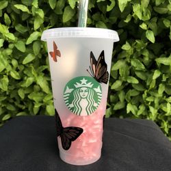 Butterfly Starbucks Cup