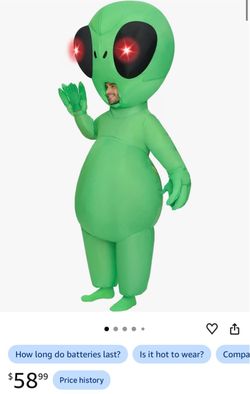 Adult Alien inflatable