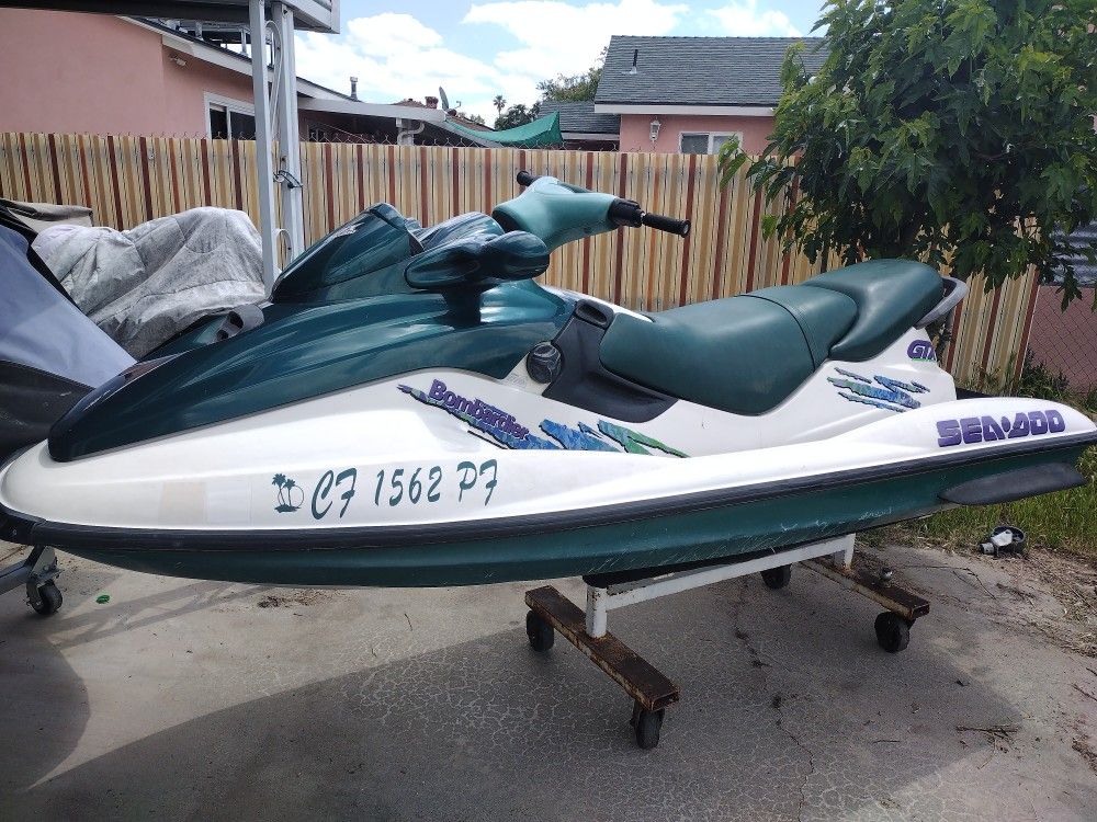 97 SEADOO GTX WITH LOW HOURSRUNNNING CONDITION FRESH WATER DONOR MOTOR