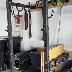 Rep Fitness folding squat rack PR-4100