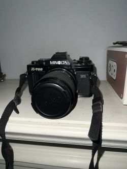 Minolta X-700 70mm Black Film Camera 