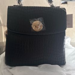 Black Mini Backpack