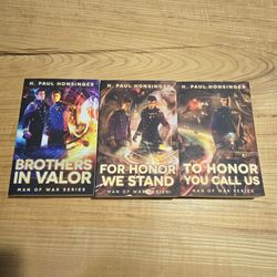 Set of 3 H Paul Honsinger To Honor You Call Us Honor We Stand Brothers In Valor
