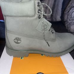 Brand New Green Timberland Boots 