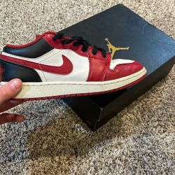 Size 4.5y GS Air Jordan Low Great Condition & Box 