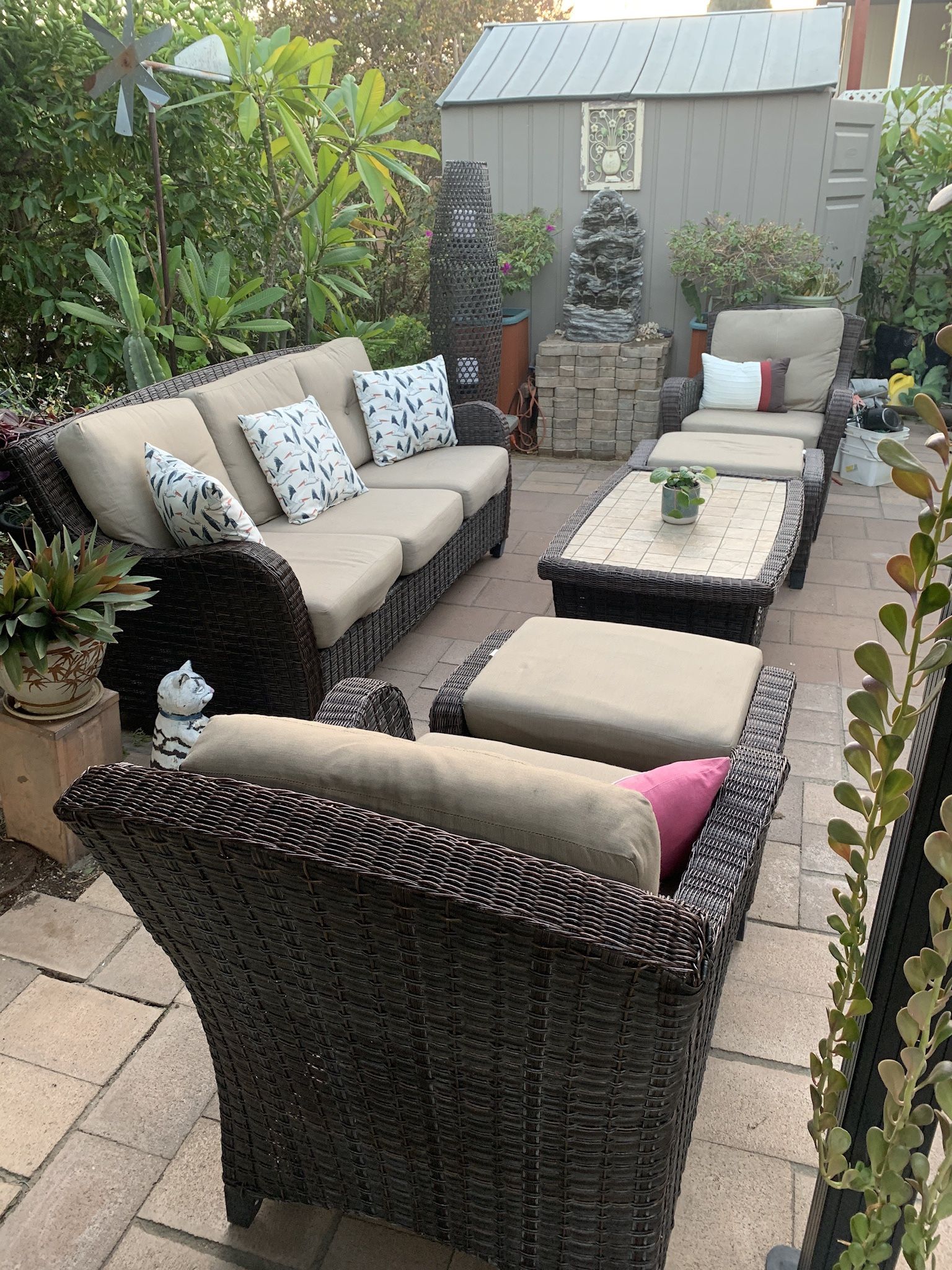 Patio Furniture Set From Costco See The Pictures