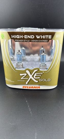 Brand New SYLVANIA H11 SilverStar zXe Gold Headlight Bulbs brand new