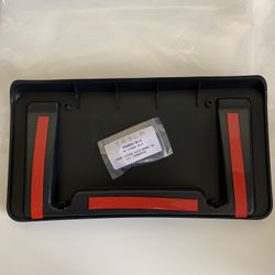 NEW Tesla OEM Model Y 2023 Front Bumper License Plate Holder With Screws