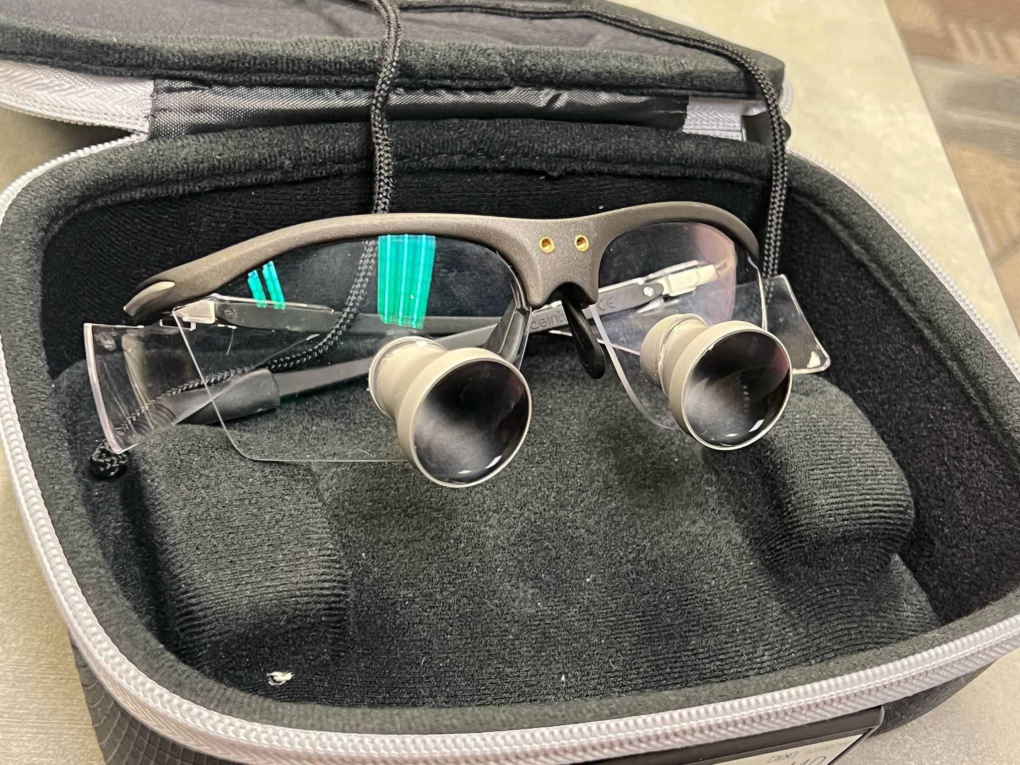 Orascoptic Galileo dental loupes. 2.5x
