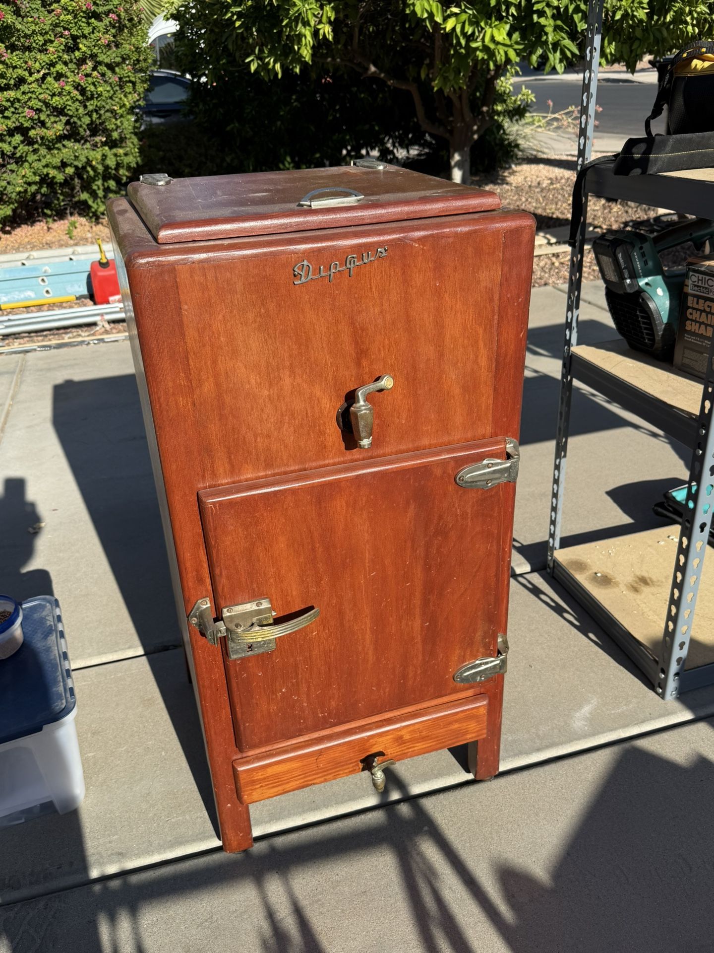 Antique Ice Chest