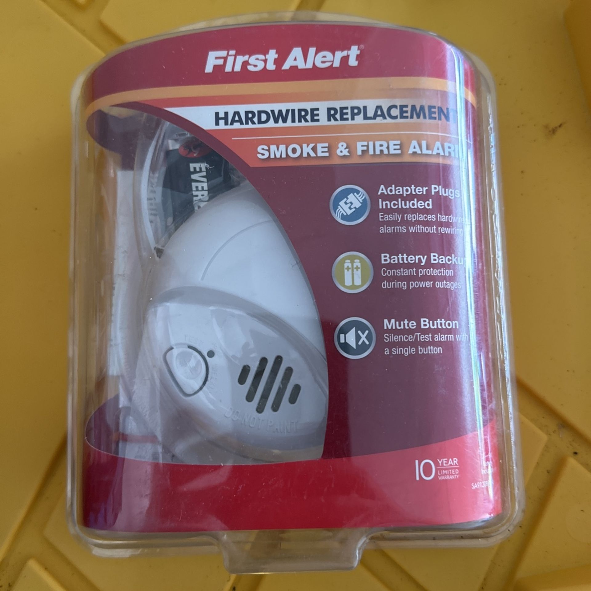 First Alert Smoke And Fire Alarm