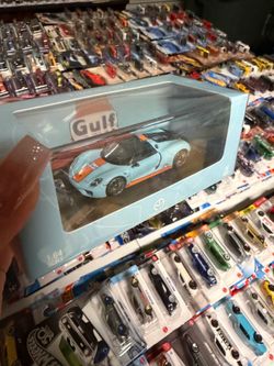 TimeMicro 1:64 Gulf Porsche 918 Spyder Diecast