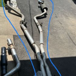 Dodge Challenger Exhaust System With Active Valves 