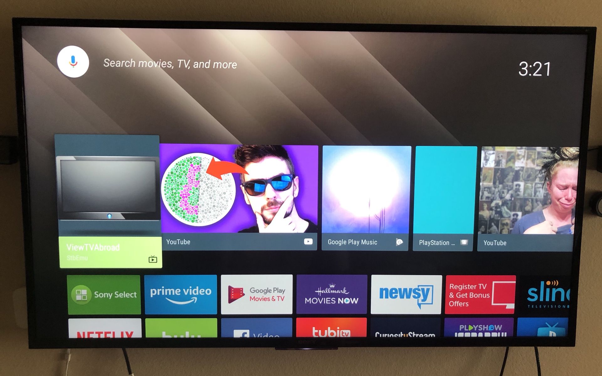 Sony 4K Android TV , 55Inch TV