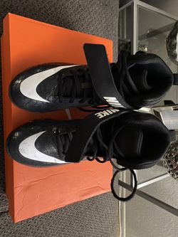 Nike Force Savage Shark Snake Cleats size 7