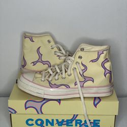 Golf le Fleur Converse Yellow Flames