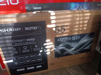 SHARP® XUMOTV 55" AQUOS 4K Ultra HD QLED TV