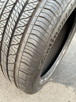 I am Selling This Set 255/45R19 (104W M+S) Continental ProContact Rx - 4 Used Tires 80% With Foam