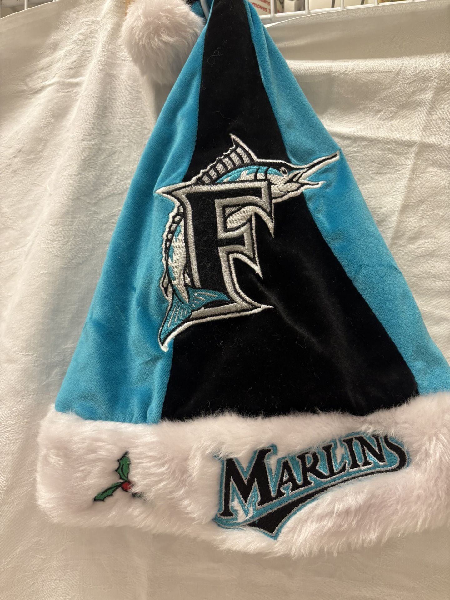 Florida Marlins  Santa Hat- Excellent Condition!
