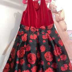 Girl Dress Sz 12 Like New 
