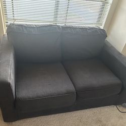 Black Love Seat Sofa