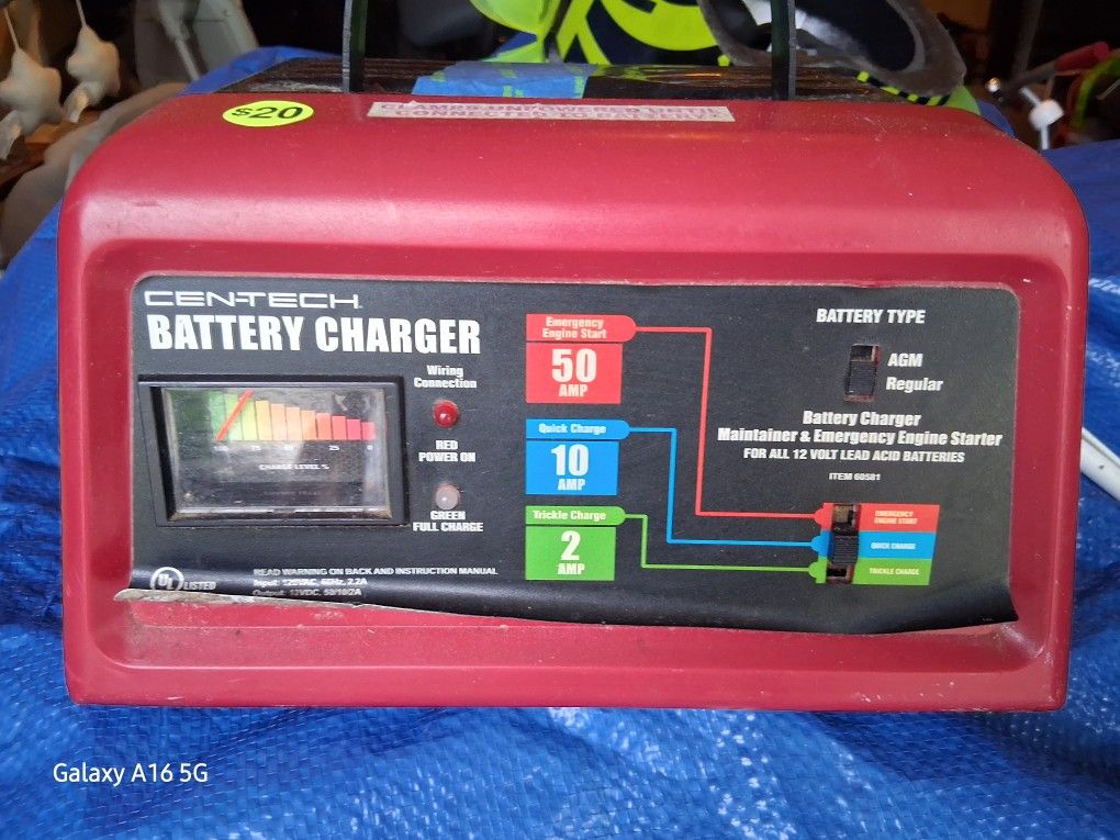 Centech Battery Charger