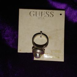 Guess Ring, Venetian Glass, Size 7