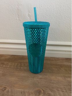 Starbucks blue chrome cup