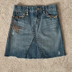 Girls Skirt Gap Denim Size 8